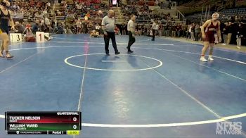 189 lbs Quarterfinal - William Ward, Fargo North vs Tucker Nelson, Minot