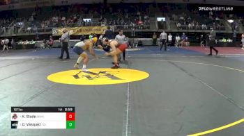 197 lbs Quarterfinal - Kyler Slade, The Ohio State University WC vs Dominic Vasquez, University Of Toledo