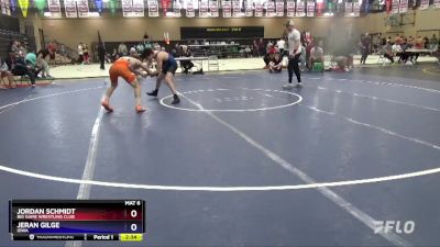 138 lbs Cons. Round 1 - Jordan Schmidt, Big Game Wrestling Club vs Jeran Gilge, Iowa