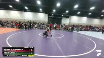 65-65 lbs Round 1 - Nathen Schoenbein Jr, Steve Page Grappling vs Nolan Urick, Coppell Stars Wrestling Club