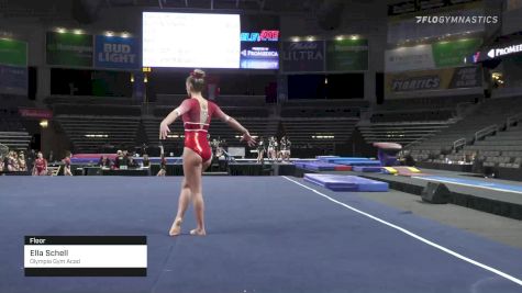 Ella Schell - Floor, Olympia Gym Acad - 2022 Elevate the Stage Toledo presented by Promedica