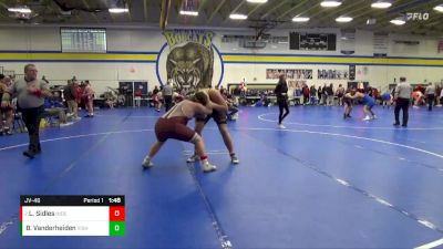 JV-46 lbs Round 2 - Lucas Sidles, Independence vs Brennan Vanderheiden, Vinton-Shellsburg