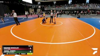 6A 235 lbs Champ. Round 1 - Deonne Gonzalez, Austin Akins vs Sierra Joseph, Katy Morton Ranch