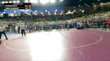 157 2A Cons. Round 2 - Drew Holmquist, Clay vs Jackson Wilks, Martin County