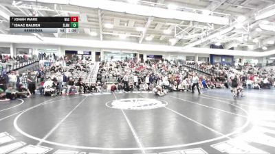 157 lbs Semifinal - Isaac Balden, Slam vs Jonah Ware, Wasatch