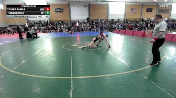 114 lbs Consi Of 8 #2 - Ciara Farias, Gardiner vs Jolene Cole, Scituate