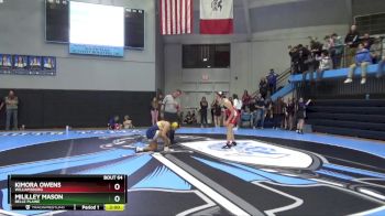 Round 1 - Kimora Owens, Williamsburg vs Mililley Mason, Belle Plaine