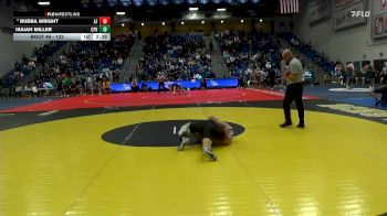 133 lbs Champ. Round 2 - Bubba Wright, Air Force vs Isaiah Miller, Cal Poly Humboldt