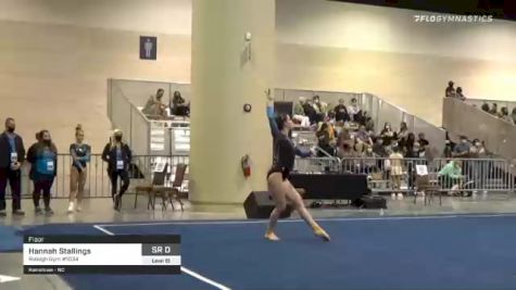 Hannah Stallings - Floor, Raleigh Gym #1034 - 2021 USA Gymnastics Development Program National Championships