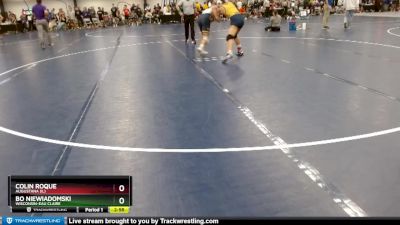 Elite 141 lbs Cons. Round 2 - Colin Roque, Augustana (IL) vs Bo Niewiadomski, Wisconsin-Eau Claire