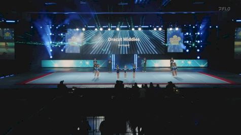 Dracut Middies [2025 Show Cheer 1 - Mitey Mite - Medium A] 2025 Pop Warner National Cheer & Dance Championship