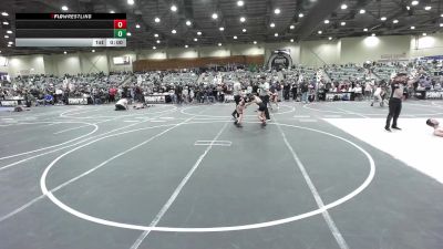 73 lbs Round Of 16 - Chance Carstairs, Gold Rush Wrestling vs Hunter Cruz, Stockton Combat Wrestling