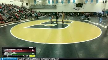172-174 lbs Round 4 - Josiah Garcia, Cheyenne East vs Juan Ramirez Saenz, Greeley West