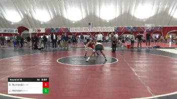 133 lbs Prelims - Dylan Burnoski, Clarion vs Jordan Hamdan, Michigan State