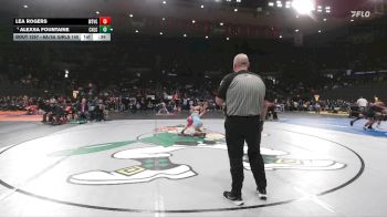 6A/5A Girls 140 Cons. Round 2 - Alexsa Fountaine, Centennial Girls vs Lea Rogers, Westview Girls