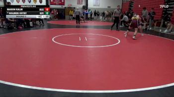 144 lbs Round 5 - Kolbein Ostby, Mount Pleasant vs Mason Kalin, Muscatine