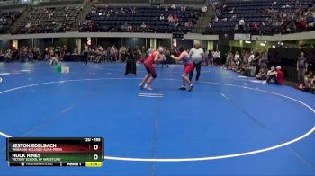 155 lbs Round 4 - Huck Hines, Victory School Of Wrestling vs Jeston Edelbach, Wabasha-Kellogg-Alma-Pepin