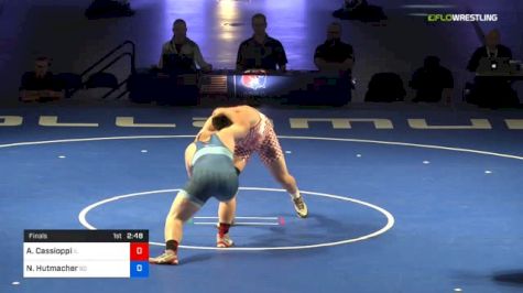 285 lbs Final - Anthony Cassioppi, Illinois vs Nash Hutmacher, South Dakota