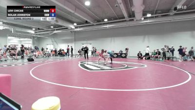 68 lbs Cons. Round 2 - Levi Chicas, Way Out West Wrestling Club vs Nolan Johnston, Cleveland High School Wrestling