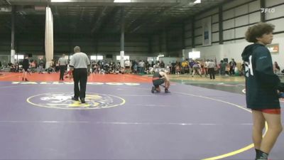 215 lbs Allday - Elliot Ricks, RALEIGH AREA WOLFPACK RED vs Conrad Sherburne, REAL LIFE WRESTLING CLUB