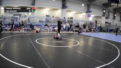 46 lbs Cons. Round 3 - Asa Willard, Predator Wrestling vs Ezekiel Medrano, Gracie Barra Westchase Wrestling Club