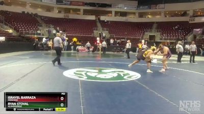 5A 215 lbs Cons. Round 2 - Ryan Stoval, Alamogordo vs Israyel Barraza, Manzano