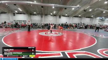 132 lbs Champ. Round 2 - Benjamin Whitright, Cheyenne East vs Alan Cruz, Coronado