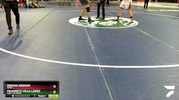 4A 285 lbs Champ. Round 1 - Deegan Keenom, Aztec vs Fransisco Villa-Lopez, West Las Vegas