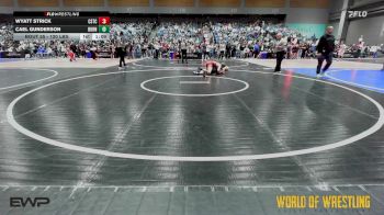 120 lbs Round Of 16 - Wyatt Strick, CircleS Training Center vs Cael Gunderson, Burns Oregon