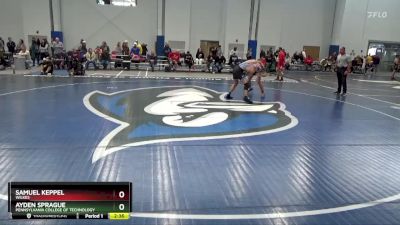 165 lbs Cons. Round 1 - Ayden Sprague, Pennsylvania College Of Technology vs Samuel Keppel, Wilkes