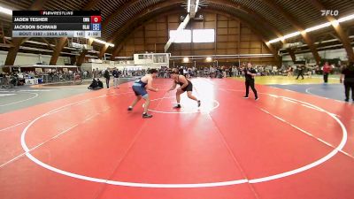 285A lbs Rr Rnd 3 - Jaden Tesher, Ewa vs Jackson Schwab, Blair Academy