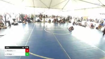 57 lbs Rr Rnd 2 - Julius Murphy, Oceanside WC vs Jared Ortega, TUF California Wr Ac