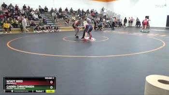 157-165 A Round 2 - Wyatt Reed, Urbandale vs Caiden Christensen, Prairie, Cedar Rapids