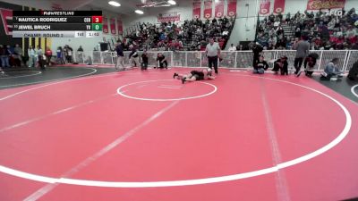 125 lbs Champ. Round 2 - Nautica Rodriguez, Centennial (Corona) vs Jewel Bruch, Yucca Valley