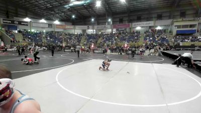 69 lbs Round Of 16 - Hazenn Martinez, GRIT Athletics WC vs Elijah Moore, Montrose Elite