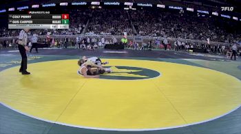 D4-132 lbs Champ. Round 1 - Colt Perry, Hudson vs Gus Carper, Indian River Inland Lakes