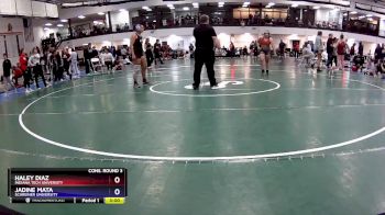 160B Cons. Round 3 - Haley Diaz, Indiana Tech University vs Jadine Mata, Schreiner University