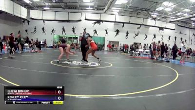 160B Semifinal - Kenley Riley, Alma College vs Cheya Bishop, North Central College