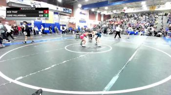 113 lbs Champ. Round 1 - Luke Villarreal, Redwood vs Ace That, Downey