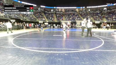 90 lbs Consy 2 - Benjamin Kier, Blackhawk vs Weston Johnson, Union City