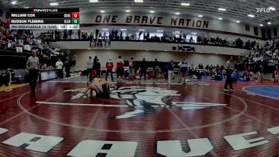 150 lbs 2nd Wrestleback (16 Team) - WILLIAM COX, Commerce Hs vs Hudson Fleming, Elbert County