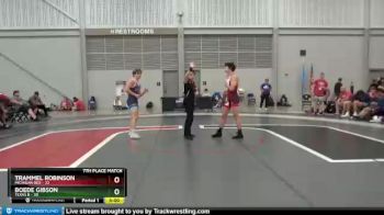 170 lbs Placement Matches (8 Team) - Trammel Robinson, Michigan Red vs Boede Gibson, Texas B