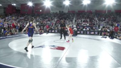 100 lbs Semis - Libertie Nigh, Team Miron vs Evelyn Rennie, Wrestling University