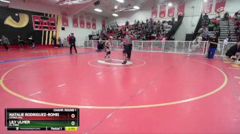 105 lbs Champ. Round 1 - Lily Ulmer, El Toro vs Natalie Rodriguez-Romero, Citrus Hill