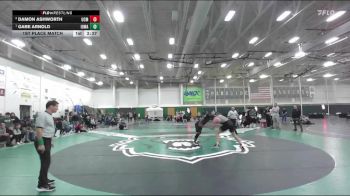 184 lbs 1st Place Match - Gabe Arnold, Iowa vs Damon Ashworth, Central Missouri