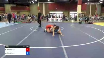 46 kg Round Of 32 - Kayla Batres, South Side Wrestling Club vs Amelia Murphy, Indiana