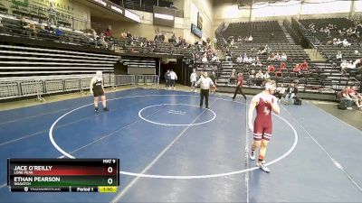 168 lbs Champ. Round 1 - Jace O`Reilly, Lone Peak vs Ethan Pearson, Wasatch