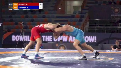 79 kg - Akhsarbek Gulaev, SVK vs Bolat Sakayev, KAZ