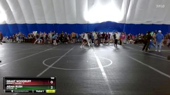 150 lbs Finals (2 Team) - Grant Woodruff, Burnett Trained vs Aidan Rush, CP Elite