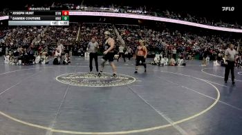 4A 285 lbs Quarterfinal - Damien Couture, Hickory Ridge High School vs Joseph Hunt, South View